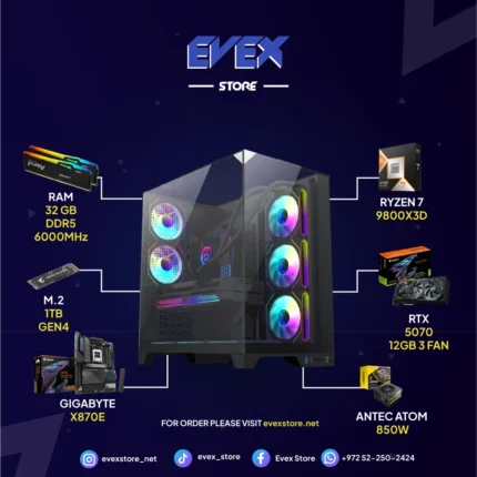 Super Build – RYZEN 7 9800X3D | RTX 5070 | 32GB RAM