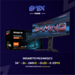 GIGABYTE M034WQC2 34' 2K 240Hz OLED 0.03ms Monitor