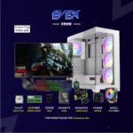 Evex Gaming PC – Core i7 6700 | RTX 3050 6GB | 16GB RAM | 24" Monitor